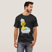 T-shirt Baignoire de canard mousse (Devant entier)