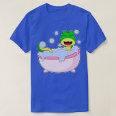 T-shirt Baignoire de serpent (Design devant)