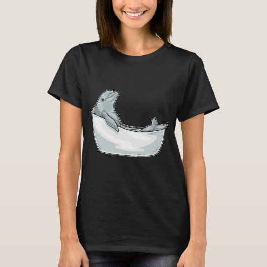 T-shirt Baignoire Dolphin (Devant)