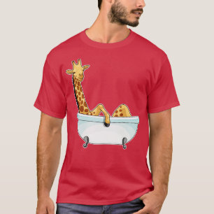 T-shirt Baignoire Giraffe