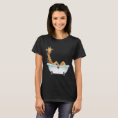 T-shirt Baignoire Giraffe (Devant entier)