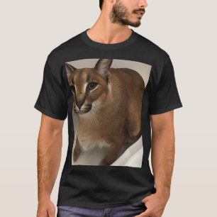 T-shirt Baignoire Grosse Floppa Mon Chat Caracal Bien-Aim