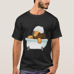 T-shirt Baignoire Lion