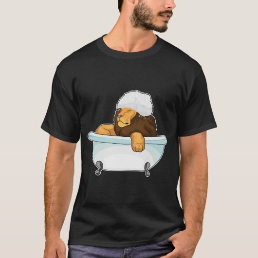 T-shirt Baignoire Lion (Devant)