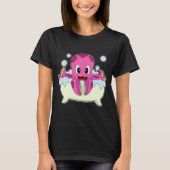 T-shirt Baignoire Octopus (Devant)