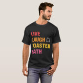 T-shirt Baignoire Toaster Live Laugh (Devant entier)