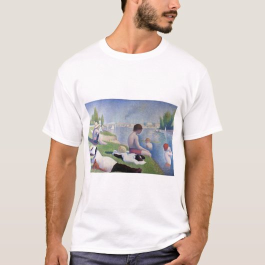 T-shirt Baignoires en Asnières, Seurat (Devant)