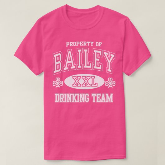 T-shirt Bailey Irish Drick Team Jour de la Saint Patrick (Design devant)