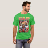 T-shirt Bailey Smith Bazlenka Feu Rétro (Devant entier)