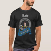 T-shirt Bain Clan Badge & Tartan (Devant)