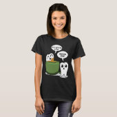 T-shirt Bain de bouche au café Zahn  Aide dentaire pour de (Devant entier)