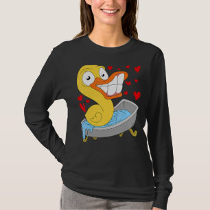 T-shirt Bain de canard en caoutchouc Jouet Duckie Canard e