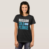 T-shirt Bain de glace russe Plongée froide 1 (Devant entier)