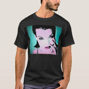 T-shirt "bain d'été" de peinture sur une chemise