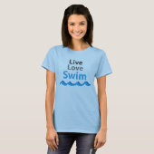 T-shirt BAIN vivant d'amour (Devant entier)