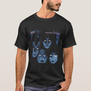 T-shirt Baiser 1982 Créatures De La Nuit