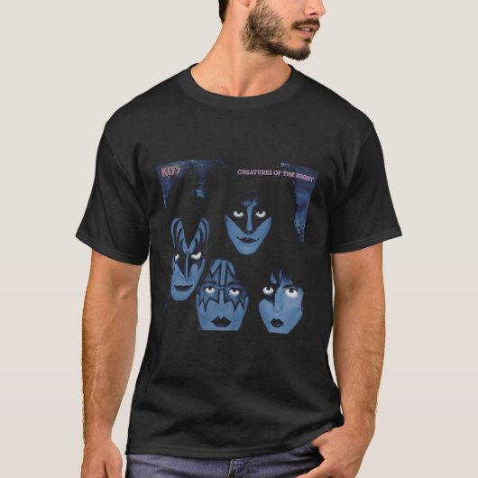 T-shirt Baiser 1982 Créatures De La Nuit (Devant)