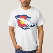 T-shirt baiser colorado (Devant)