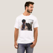 T-shirt Baiser d'amour de Pitbull (Devant entier)