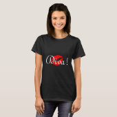T-shirt Baiser de Diva Rouge (Devant entier)