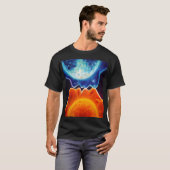 T-shirt Baiser de soleil et de lune (Devant entier)