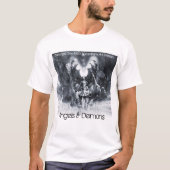 T-shirt Baiser d'eros ou anges et démons (Devant)