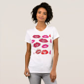 T-shirt Baiser Lèvres rouges Thunder_Cove (Devant entier)