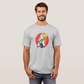T-shirt Baiser rétro (Devant entier)
