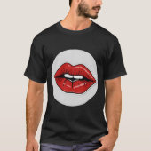 T-shirt Baiser vintage (Devant)