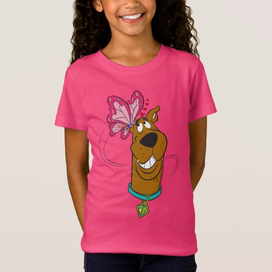 T-Shirt Baisers à papillon Scooby-Doo (Devant)