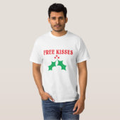 T-shirt Baisers gratuits sous le faux-pied (Devant entier)