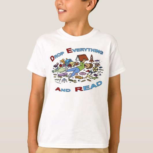 T-shirt Baisse tout et lu (Devant)