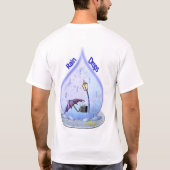 T-shirt Baisses de pluie (Dos)