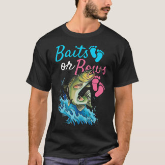 T-shirt Baits ou vaches Design pour les amoureux de la pêc