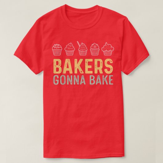 T-shirt Bake Baking  (Design devant)