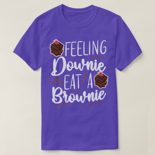T-shirt Bake Baking Brownie Pun (Design devant)
