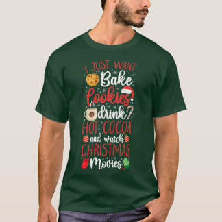 T-shirt Bake Baking Christmas Cookie