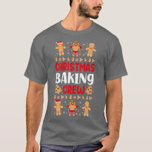 T-shirt Bake Baking Gingerbread Man Christmas Cookie