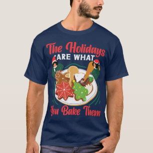 T-shirt Bake Baking Noël Gingerbread Homme Les Fêtes