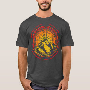 T-shirt Baked Earth Biking Sun Cycling Mountain VTT Art T