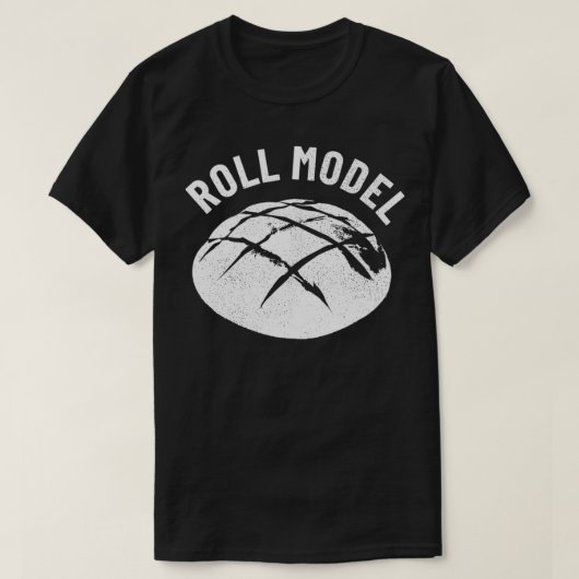 T-shirt Baker  Baking Bread Roll Model Baker Bread  (Design devant)