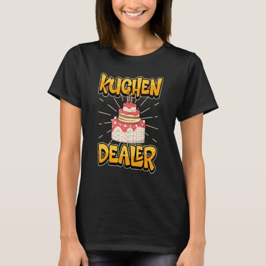 T-shirt Baker Baking Cake Dealer Recier Dire (Devant)