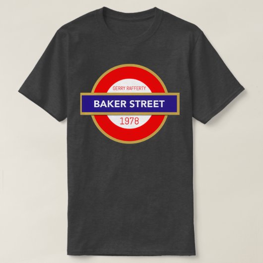 T-shirt Baker Street 3 (Design devant)