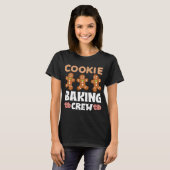 T-shirt Bakers Christmas Cookie Creative Family Baking Tea (Devant entier)