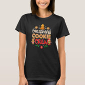 T-shirt Bakers Christmas Cookie Crew Family Baking Team Ho (Devant)
