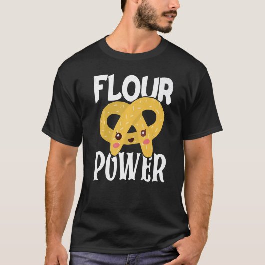 T-shirt Bakery Donut Baking Flour Power Confectioner Cake  (Devant)