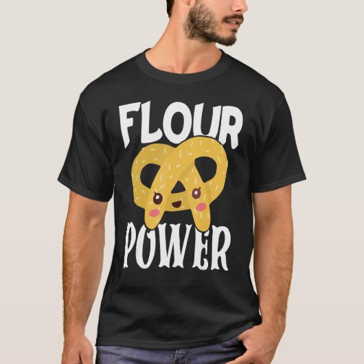 T-shirt Bakery Donut Baking Flour Power Confectioner Cake  (Devant)