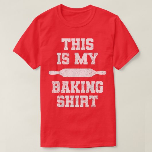 T-shirt Baking Baker 290 (Design devant)