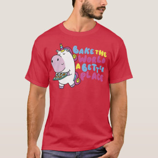 T-shirt Baking Baker Bake Le Monde Un Meilleur Endroit