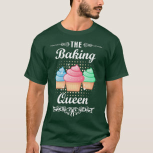 T-shirt Baking Baker Cuisine Cake Cupcake